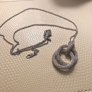 Swarovski- like crystal necklace